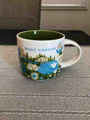 STARBUCKS Coffee Disney World Parks MAGIC KINGDOM You Are Here MUG - Sold on eBay May, 29th 2019 for $45.00
