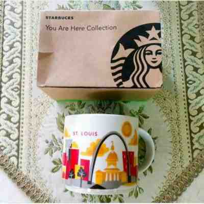 Discontinued Starbucks St. Louis You Are Here Collection 14oz. Coffee Mug New - Sold on eBay May, 25th 2019 for $22.99