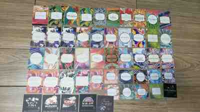 50 STARBUCKS TASTER CARDS - ALL DIFFERENTS - FOR COLLECTION  - Sold on eBay May, 29th 2019 for $19.99