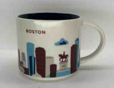 STARBUCKS Boston You Are Here Collection 14 Oz. Coffee Cup Mug - Sold on eBay Jun, 5th 2019 for $19.19