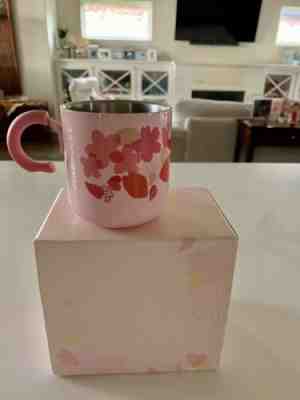 Starbucks Sakura Japan 2018 Stainless Steel Mug 355ml Full blossom - Sold on eBay Jun, 5th 2019 for $35.00