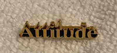 Starbucks Attitude barista / apron / hat pin - HTF! - Sold on eBay Jun, 4th 2019 for $15.00