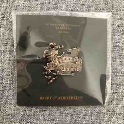 2019 China Starbucks reserve roastery Shanghai happy 1st annivereary pin - Sold on eBay May, 17th 2019 for $19.99