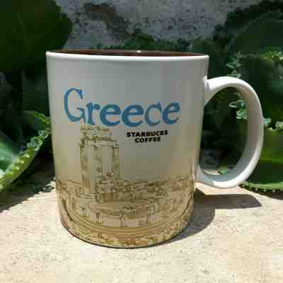 Original Starbucks City Mug 16 oz Greece Series 2016-2017 Discontinued - Sold on eBay May, 27th 2019 for $38.00