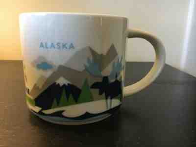 Alaska 2012 You are Here (YAH) Starbucks Mug: New with Price Tag (NWT) - Sold on eBay Jun, 4th 2019 for $20.50