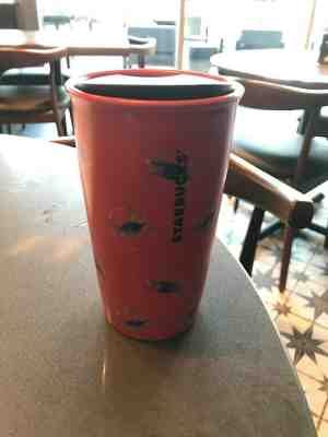 Starbucks  Limited Edition Ceramic Tumbler Double Wall 12 fl MARYLAND CRAB  - Sold on eBay Mar, 22nd 2019 for $18.50