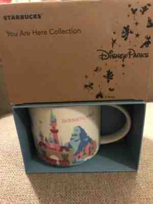 New! Starbucks Coffee Mug DISNEYLAND You Are Here Disney Cup 1st Edition Castle - Sold on eBay Jun, 5th 2019 for $67.50