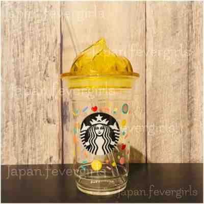Starbucks Japan Happy Whipped Lid Heat-resistant Glass Cup 2019 - Sold on eBay Jun, 5th 2019 for $32.80