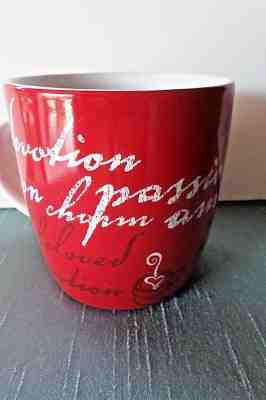 Starbucks Vintage 2006 Passion Flirt Valentine Heart Red 16 fl oz Mug - Sold on eBay May, 26th 2019 for $18.00