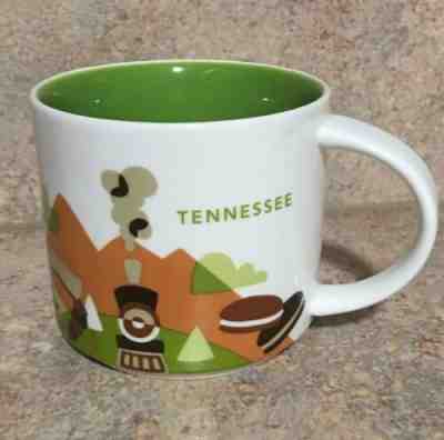 STARBUCKS Tennessee You Are Here 14 Oz. Mug 2017 - Sold on eBay May, 24th 2019 for $19.95