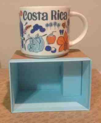 NEW COSTA RICA Starbucks Mug BEEN THERE SERIES Coffee Cup Brand W/ SKU - Sold on eBay May, 30th 2019 for $34.95