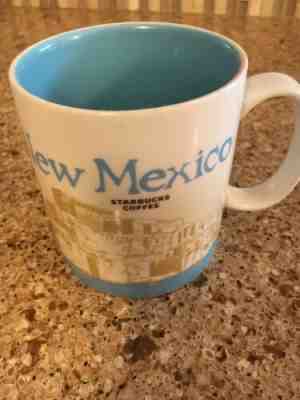New Mexico USA Starbucks Mug, Blue - Global Icon City Collector Series - Sold on eBay May, 27th 2019 for $25.00