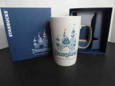 Disney Parks Disneyland 60th Diamond Celebration Starbucks Mug Coffee 2015 NIB - Sold on eBay May, 11th 2019 for $28.99