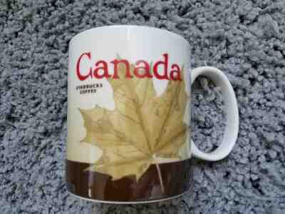 Starbucks Coffee Canada Maple Leaf 2012 Country Collector Series Mug 16 oz - Sold on eBay May, 15th 2019 for $15.00