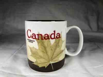 2009 Starbucks Coffee Canada Maple Leaf Country Collector Series Mug 16 oz - Sold on eBay May, 10th 2019 for $16.25