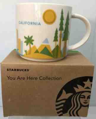 Starbucks Coffee CALIFORNIA 14oz Mug Cup 2013 You Are Here Collectors Series - Sold on eBay Jun, 4th 2019 for $24.99