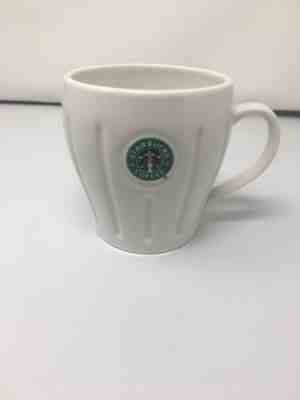 Starbucks Barista Ribbed Coffee Mug Tea Cup Embossed Siren Mermaid Logo 2003 - Sold on eBay May, 5th 2019 for $19.99