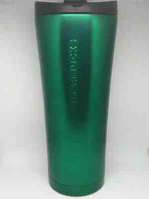 Starbucks 2011 Stainless Steel Green Tumbler 12 fl Oz  - Sold on eBay Jun, 4th 2019 for $20.00