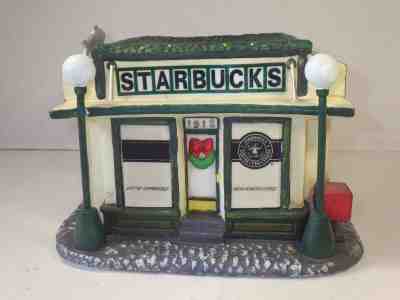 1999 STARBUCKS PIKE PLACE MARKET ORIGINAL STORE MODEL LIMITED EDITION & LIGHTING - Sold on eBay May, 23rd 2019 for $19.99