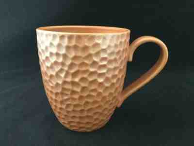 STARBUCKS 2007 Copper Hammered Texture Ceramic 15oz Coffee Mug Cup-FREE SHIPPING - Sold on eBay May, 24th 2019 for $17.99