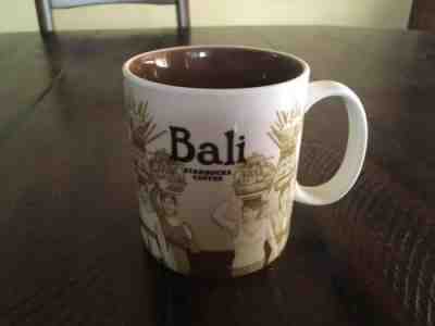 Starbucks BALI Coffee Mug City Icon Collector Series Brown 16oz 2009 — W/O Box - Sold on eBay May, 22nd 2019 for $15.50