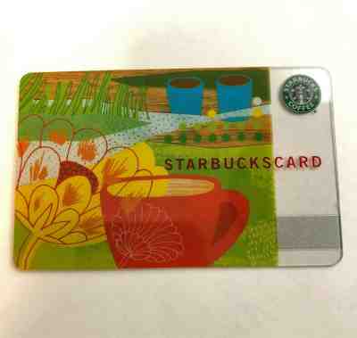 STARBUCKS Gift Card Coffee Cups Spring 2002 Flower Old Logo Zero Balance HTF - Sold on eBay Jun, 3rd 2019 for $25.00