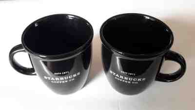 Starbucks Barista Coffee Mugs Barista Black 2002 12 oz Small Scratches - Sold on eBay Jun, 3rd 2019 for $20.00
