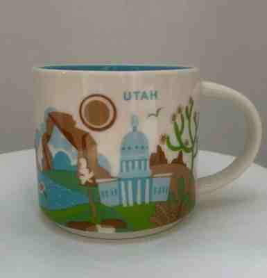 NWOB 2013 Utah Starbucks Mug 14 oz. “You Are Here” Collection YAH Cup - Sold on eBay May, 25th 2019 for $20.00