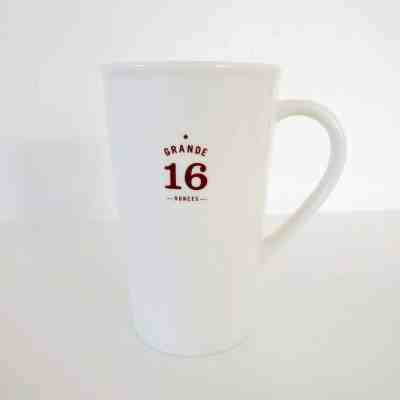 STARBUCKS Bone White GRANDE 16 Oz Ounces Tall Coffee Mug Cup 2010 NEW Old Stock - Sold on eBay May, 23rd 2019 for $17.95