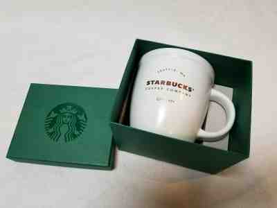 *NEW IN BOX* STARBUCKS SEATTLE, WASHINGTON MUG-EST 1971-GIFT - Sold on eBay Jun, 3rd 2019 for $16.19