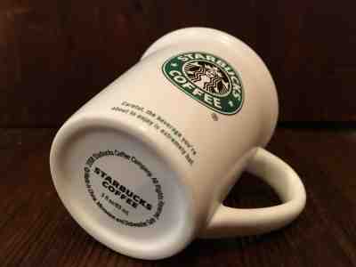 Starbucks Original 2008 3oz Demitasse Mug Cup - Mint Condition - Sold on eBay May, 24th 2019 for $15.95