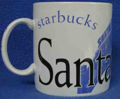 SANTA MONICA Starbucks Mug - City Mug Series - 1994 - Brand New without Tags - Sold on eBay May, 29th 2019 for $39.95
