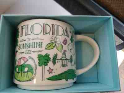 NEW 2018 Starbucks FLORIDA Been There Series Collection 14 Oz Ceramic Cup Mug - Sold on eBay May, 27th 2019 for $24.00