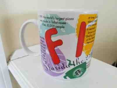 VTG Oversized State of Bean STARBUCKS Coffee MUG FLORIDA 1997  - Sold on eBay Jun, 4th 2019 for $30.00