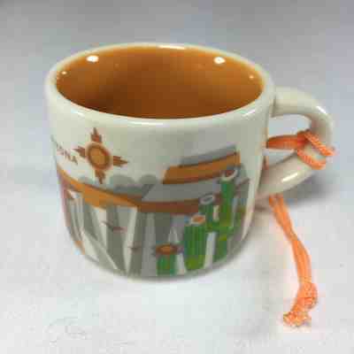 NEW RARE Starbucks Arizona You Are Here Christmas ORNAMENT 2oz Ceramic MINI Mug - Sold on eBay Jun, 4th 2019 for $24.95