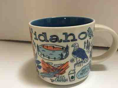 Starbucks IDAHO Limited BEEN THERE SERIES Ceramic Coffee Cup MUG 14oz  Excellent - Sold on eBay May, 26th 2019 for $18.99