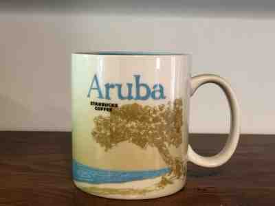 Starbucks Global Icon Coffee Mug Collector Series - ARUBA 100% Authentic NWOT - Sold on eBay May, 26th 2019 for $19.95