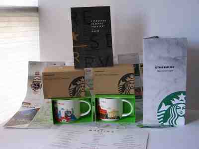 STARBUCKS COLLECTION “You Are Here” MILAN & ITALY Mugs + Extras 14oz - Sold on eBay May, 26th 2019 for $99.99
