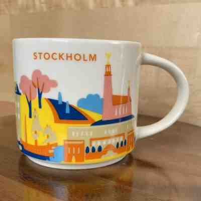New Starbucks You Are Here Mug Stockholm Mint Sweden - Sold on eBay May, 30th 2019 for $75.00