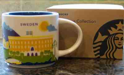 NWT Starbucks SWEDEN You Are Here YAH Collector Series Mug with SKU - Sold on eBay May, 25th 2019 for $59.99