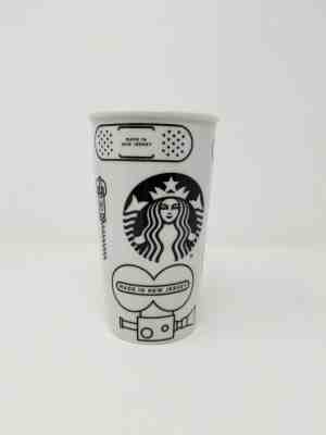 Starbucks 2016 Tumbler New Jersey State Ceramic with Lid ~ Never Used - Sold on eBay May, 29th 2019 for $15.00