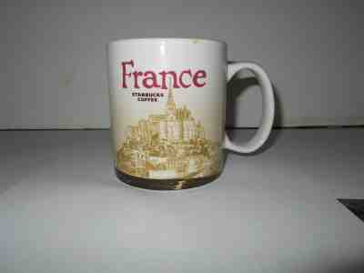 STARBUCKS FRANCE COFFEE MUG 16oz GLOBAL ICON - Sold on eBay Mar, 10th 2019 for $20.50