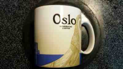 RARE Starbucks OSLO Global Icon City Collector Series Coffee Mug Tea