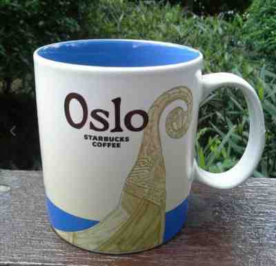 Original Starbucks City Mug 16 oz OSLO Series 2016-2017 Norway Discontinued New - Sold on eBay May, 27th 2019 for $35.00