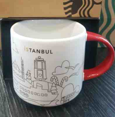 STARBUCKS 2019 TURKEY TURKISH MUG NEW YEAR YAH YOU ARE HERE ISTANBUL CHRISTMAS  - Sold on eBay May, 28th 2019 for $34.99