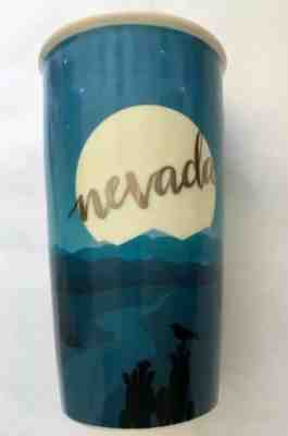 Starbucks Coffee Local Collection To Go Cup Tumbler Mug NEVADA 12oz NWT RARE