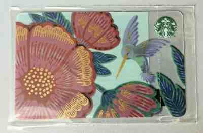 SEALED Starbucks Russia Card Flowers Limited Edition Spring 2019 - Sold on eBay May, 24th 2019 for $36.10