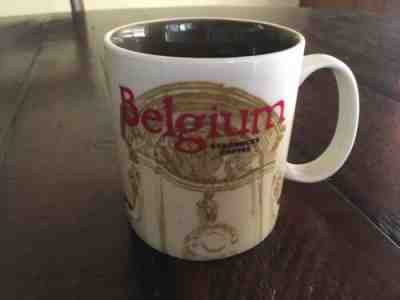 Starbucks BELGIUM City Icon Collector Series RED 16oz 2009 — W/O Box—RARE - Sold on eBay May, 25th 2019 for $23.00