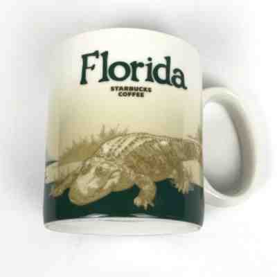 Starbucks Florida Gator 2011 Global Icon Collector Series Coffee Cup Mug 16oz - Sold on eBay May, 7th 2019 for $21.00