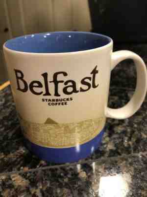 Starbucks Belfast Ireland UK City Global Icon Series Coffee Mug 16oz Cup Irish - Sold on eBay May, 28th 2019 for $28.00